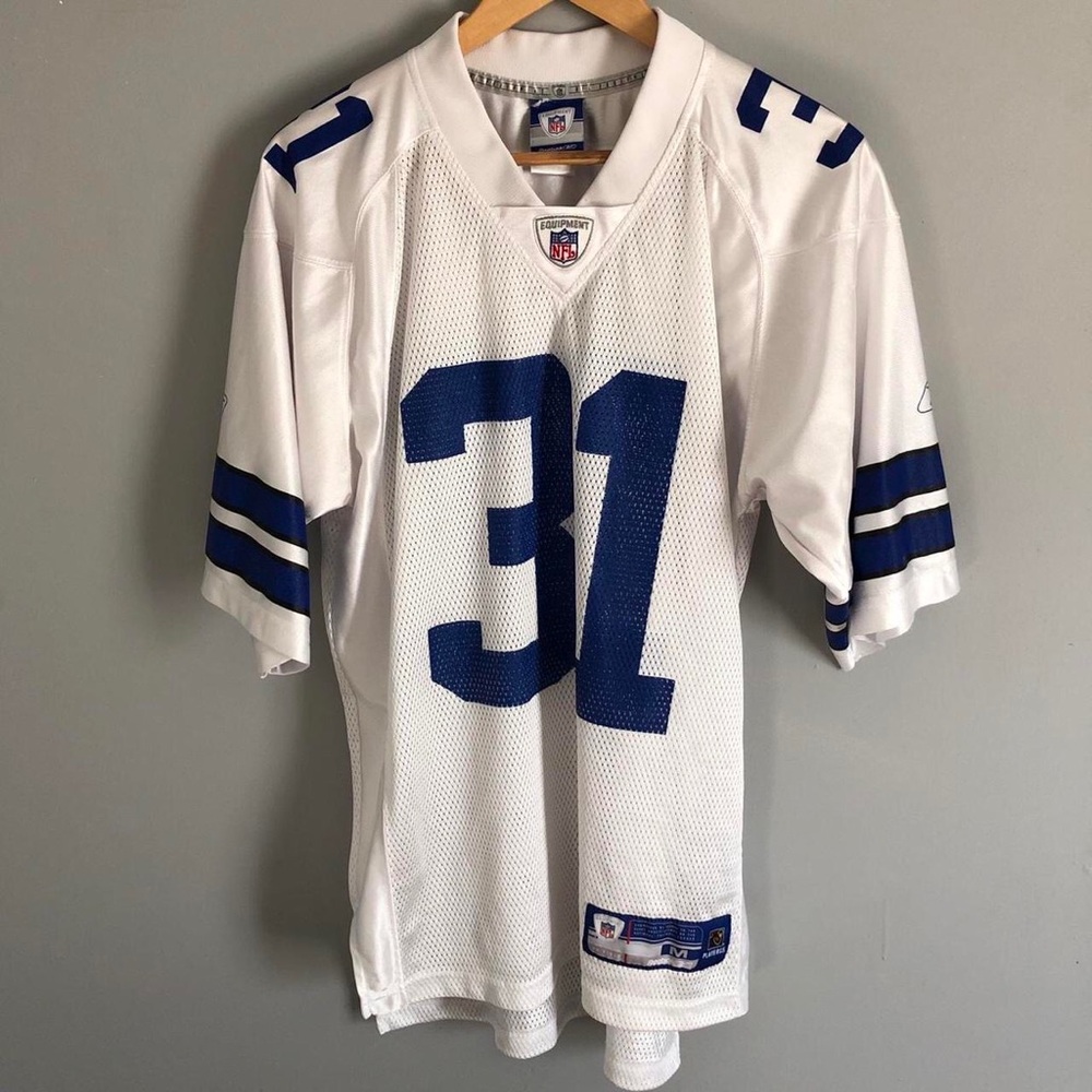 (Men’s Medium) Vintage Reebok Roy Williams Dallas Cowboys Throwback Jersey 🏈